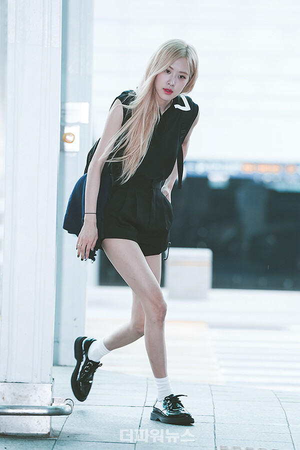 블랙핑크로제,인천국제공항출국