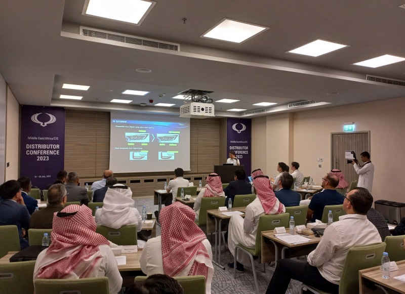 콘퍼런스 모습.(사진=KG 모빌리티)