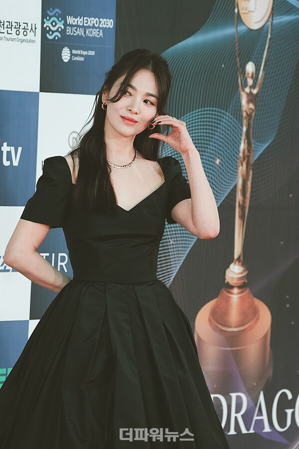 송혜교,제2회청룡시리즈어워즈레드카펫