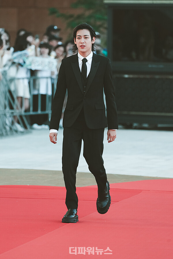 뱀뱀,청룡시리즈어워즈레드카펫