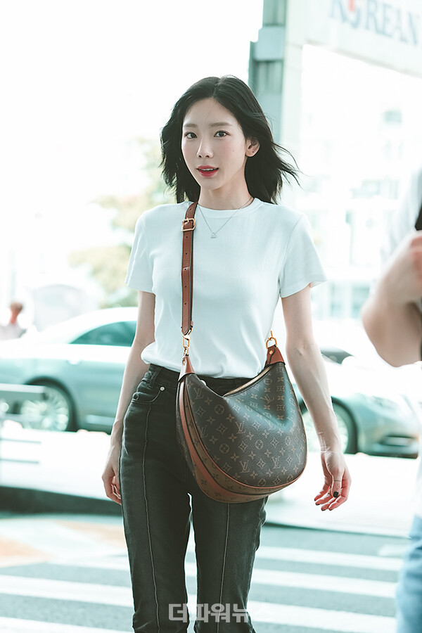 태연,인천국제공항출국