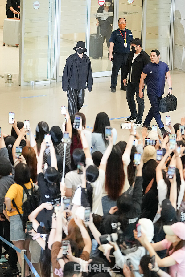 방탄소년단정국,인천국제공항입국