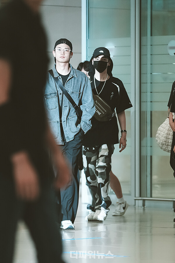 샤이니민호-키,인천국제공항입국