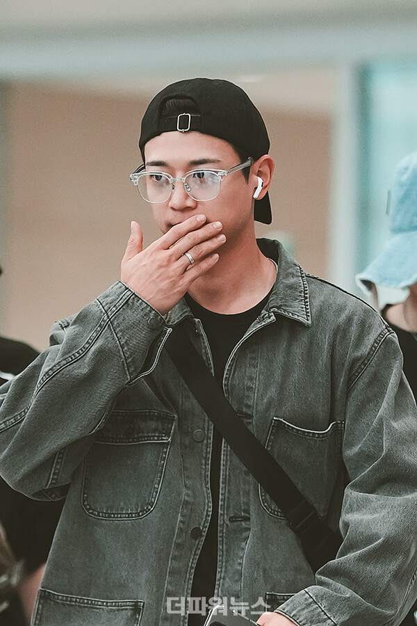 샤이니민호,인천국제공항입국