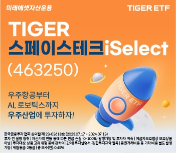 미래에셋 ‘TIGER 스페이스테크iSelect ETF’ 신규 상장