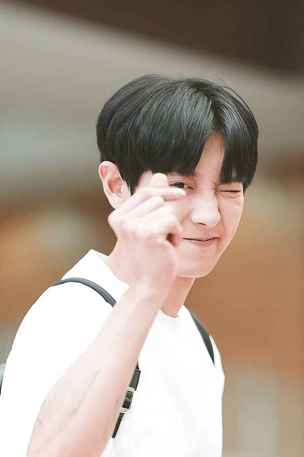 엑소찬열,김포국제공항출국