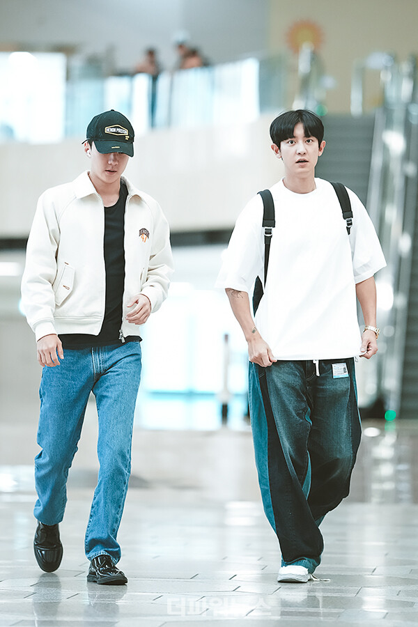 엑소세훈-찬열,김포국제공항출국