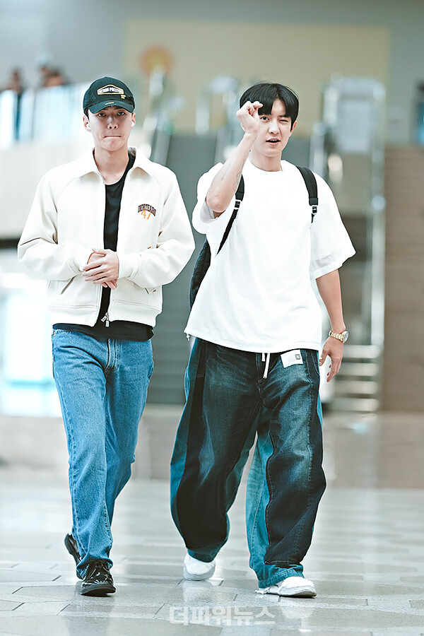 엑소세훈-찬열,김포국제공항출국