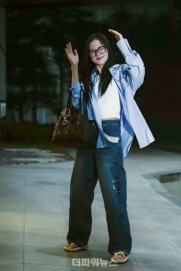 블랙핑크지수,김포국제공항출국