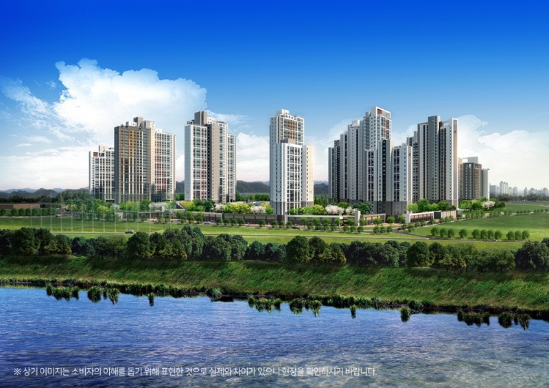 힐스테이트 신용 더리버 투시도.