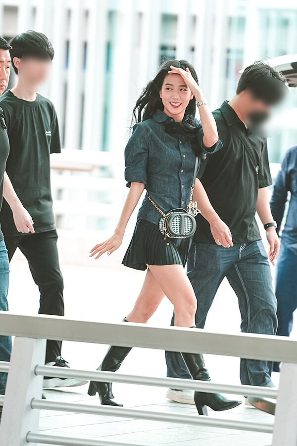 블랙핑크지수,인천국제공항출국