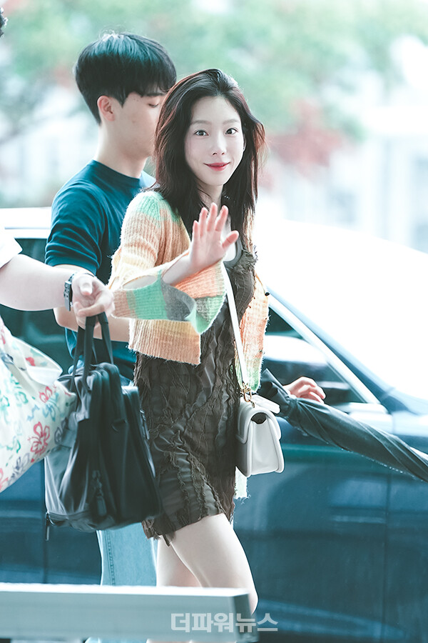 태연,인천국제공항출국
