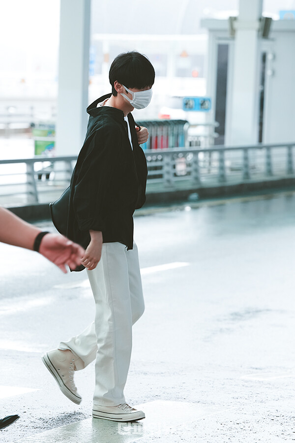 황민현,인천국제공항출국
