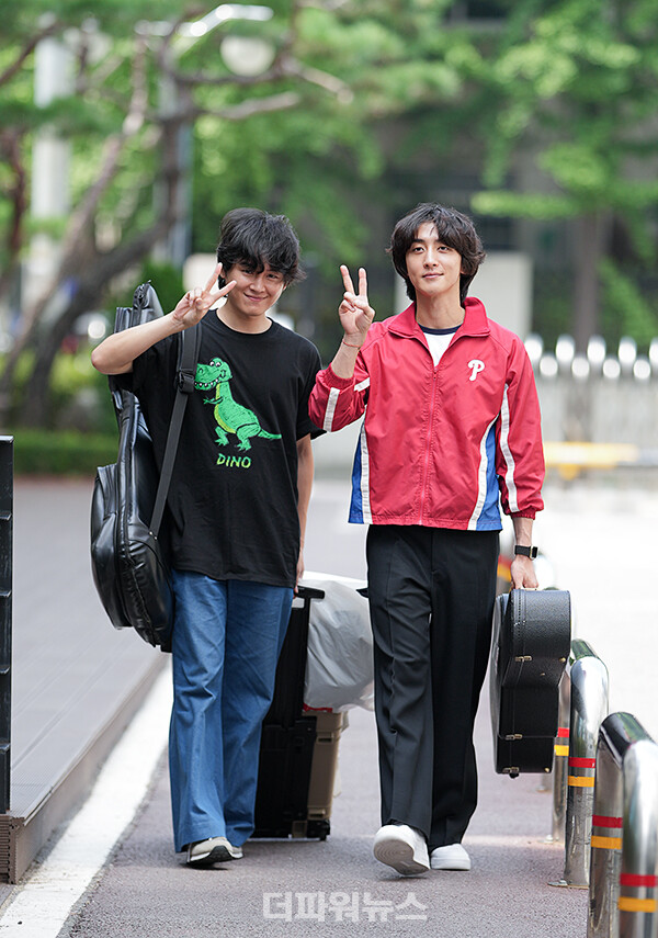 잔나비김도형-최정훈,KBS방송국출근길