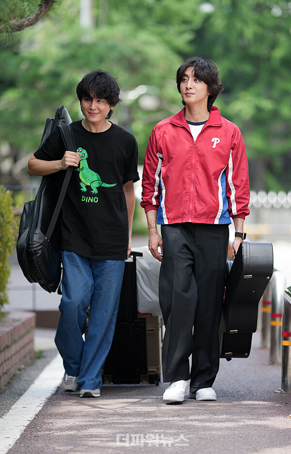 잔나비김도형-최정훈,KBS방송국출근길