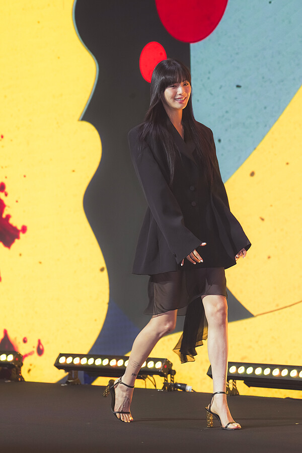 나나,드라마'마스크걸'제작발표회