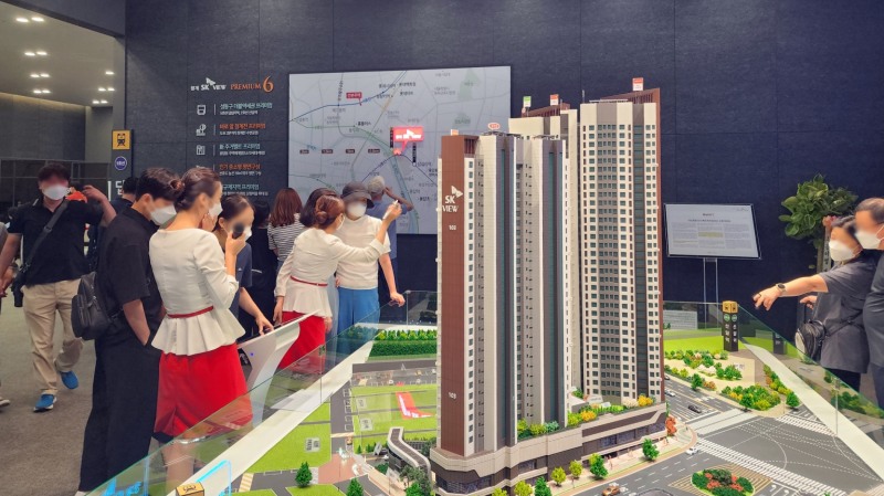 청계 SK VIEW 견본주택.(사진=SK에코플랜트)