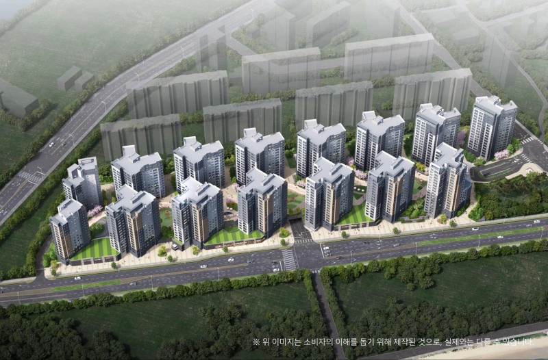 강릉 오션시티 아이파크 조감도.