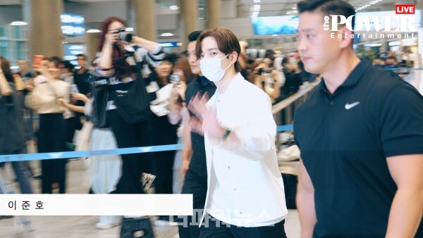 이준호,인천국제공항입국