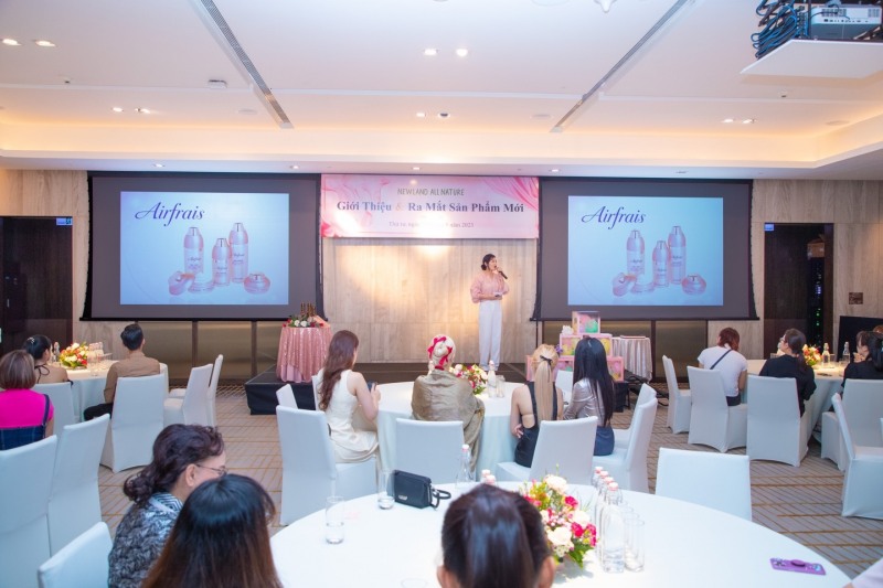 뉴랜드올네이처, 베트남 호치민에서 K-뷰티클래스 전경.(사진=뉴랜드올네이처)