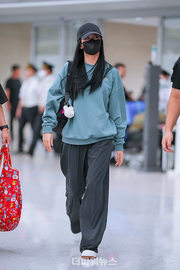 블랙핑크지수,인천국제공항입국