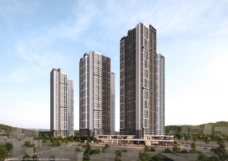 더샵 의정부역 링크시티 투시도.(사진=포스코이앤씨)