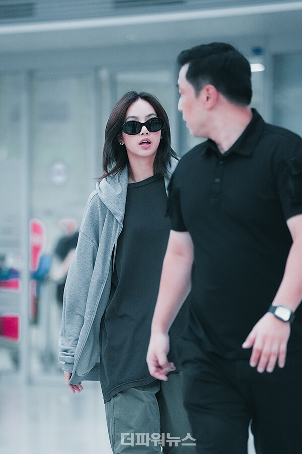 블랙핑크리사,인천국제공항입국