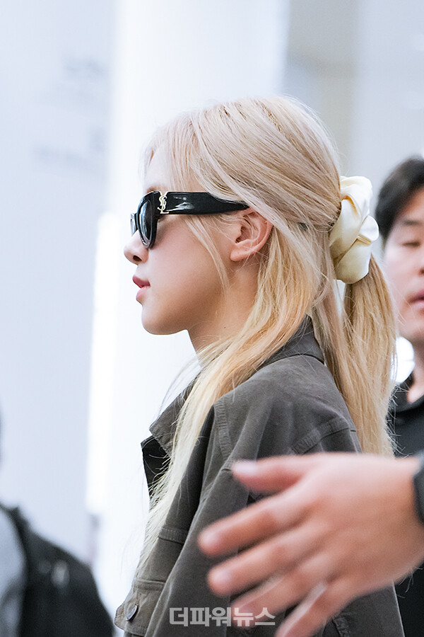 블랙핑크로제,인천국제공항입국