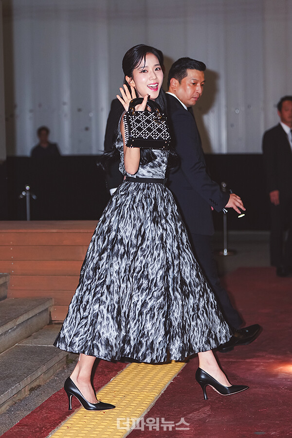 블랙핑크지수,포토월행사