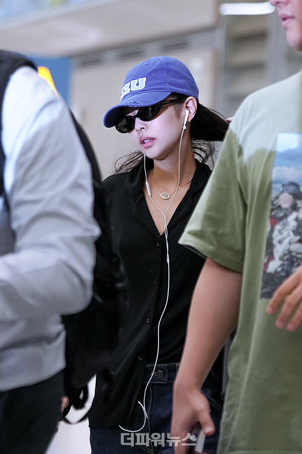 블랙핑크제니,인천국제공항입국