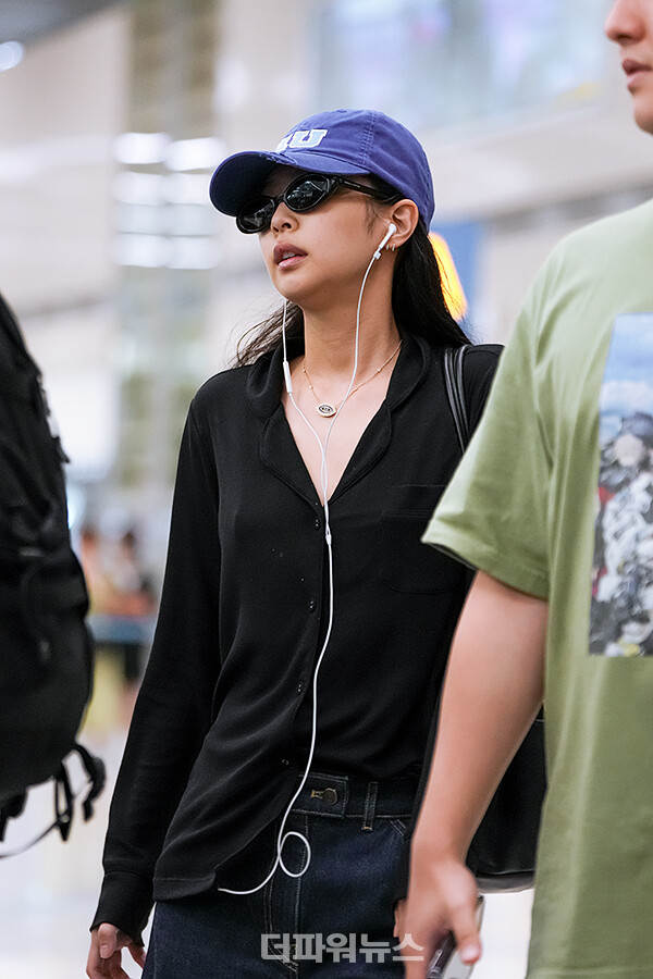 블랙핑크제니,인천국제공항입국