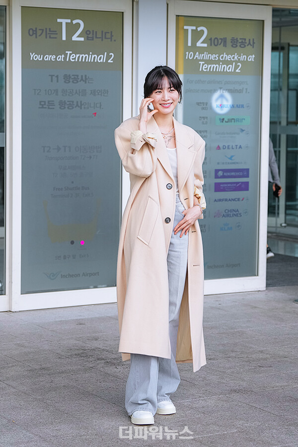 나나,인천국제공항출국