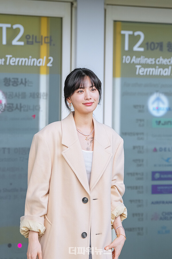 나나,인천국제공항출국