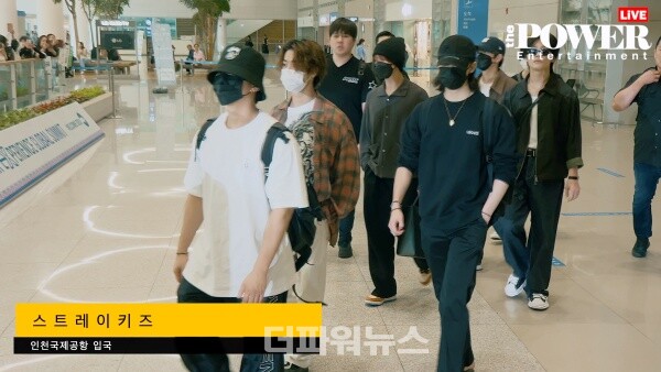 스트레이키즈,인천국제공항입국