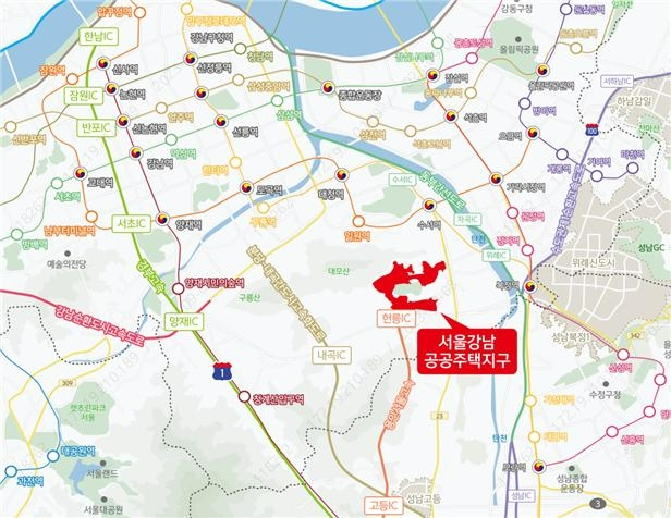 LH, 서울강남지구 업무시설용지 등 2필지 공급