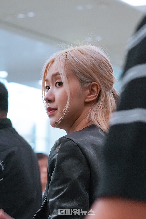 블랙핑크로제,인천국제공항입국