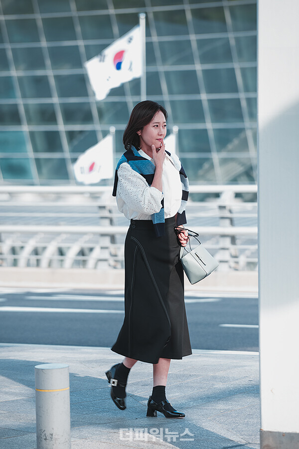 염정아,인천국제공항출국