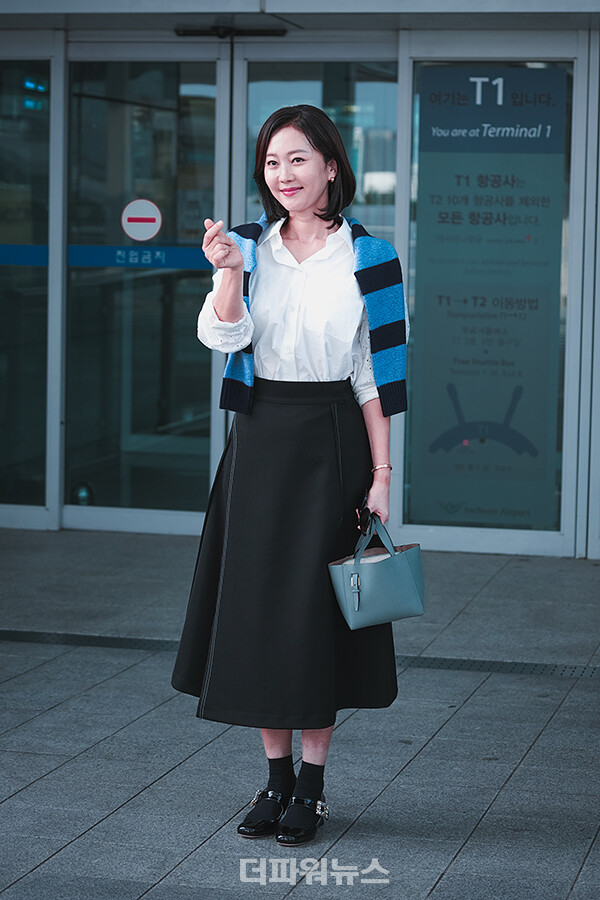 염정아,인천국제공항출국