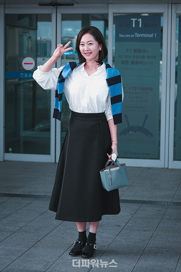 염정아,인천국제공항출국