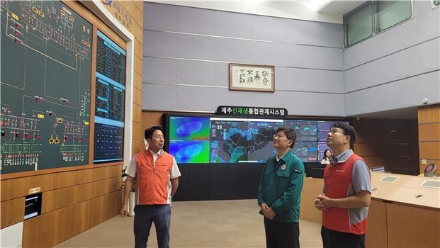 전력거래소, 제주본부 가을철 특별점검 현장. (사진=전력거래소)