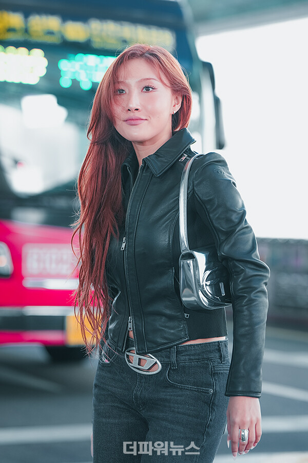 화사,인천국제공항출국