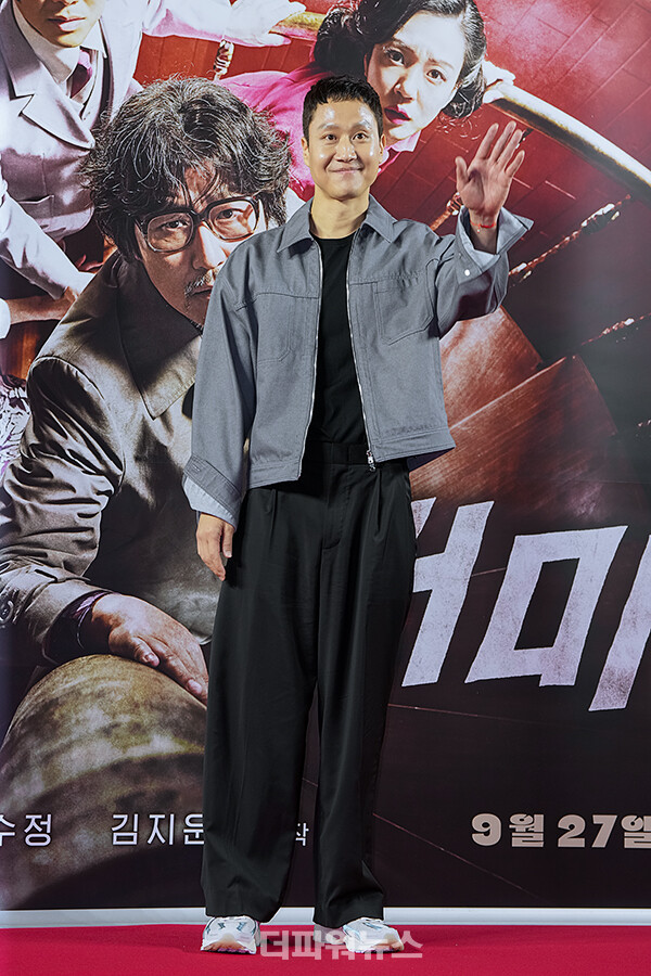 정우,영화'거미집'VIP시사회