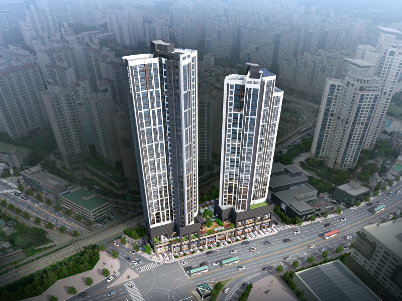 다산 유보라 마크뷰 조감도.(사진=반도건설)