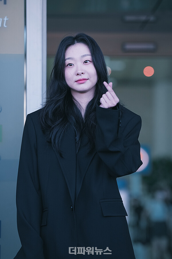 김다미,인천국제공항출국