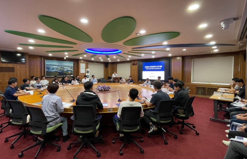 국토안전관리원 호남지역본부, 건설기술인 대상 ‘찾아가는 안전교육’ 실시 전경. (사진=국토안전관리원)