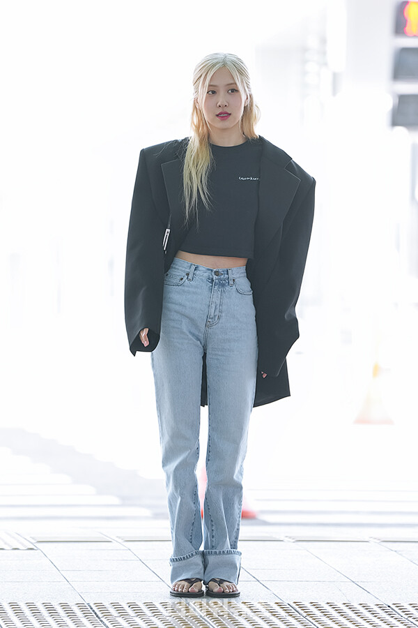 블랙핑크로제,인천국제공항출국