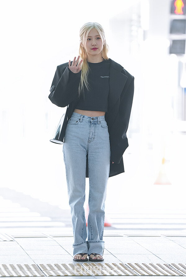 블랙핑크로제,인천국제공항출국