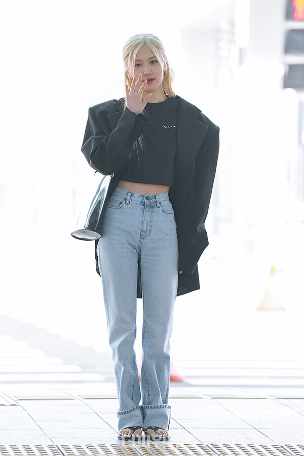 블랙핑크로제,인천국제공항출국