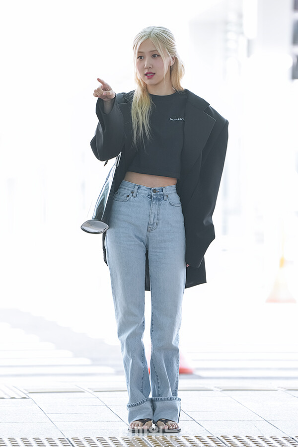 블랙핑크로제,인천국제공항출국