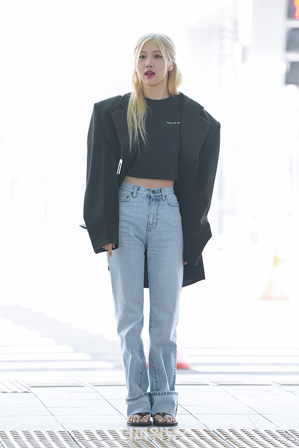 블랙핑크로제,인천국제공항출국